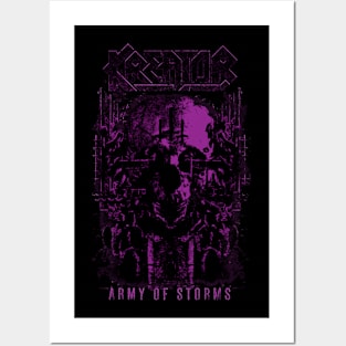 Kreator Purple Posters and Art